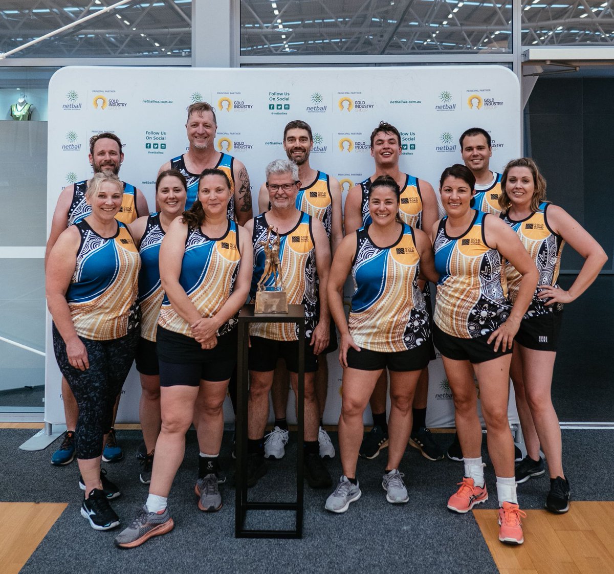 Congratulations to <a href="/_GoldRoad/">Gold Road</a>'s 'Gold Fever’, our 2022 Corporate Netball Team, who participated in the <a href="/ausgoldindustry/">Gold Industry Group</a> #Corporate #Netball Day.   We #celebrate our proud partnership with GIG and <a href="/NetballWA/">Netball WA</a> and <a href="/WestCoastFever/">West Coast Fever</a> $GOR #community