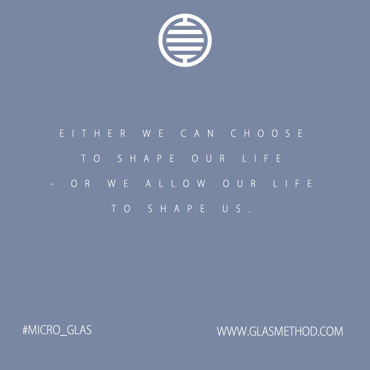 DaniSaveker's tweet image. We are always on either the receiving end - or delivering end - of how life impacts us. We can choose to be #deliberate or be #reactive #micro_glas