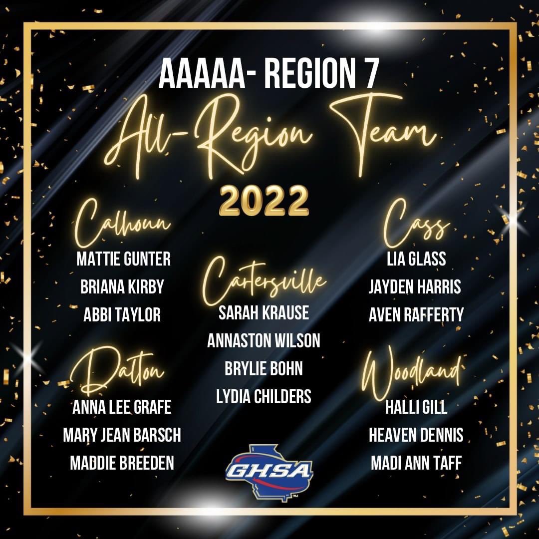 Congratulations to the first EVER All-Region Competitive Cheer team for Region 7 AAAAA!! We are so proud of each of you Sarah Krause, Brylie Bohn, Annaston Wilson, and Lydia Childers💜💜 #GoCanes