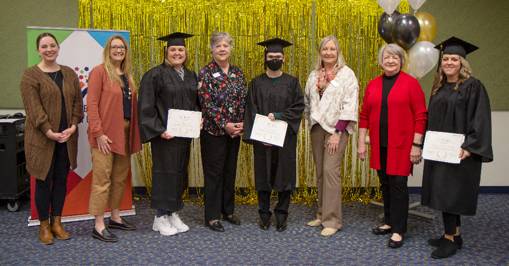dbrl's tweet photo. On Saturday, we held a graduation ceremony for the first three students to complete our Excel Adult High School program! Our #ComoGives campaign this year is raising money to make this dream a reality for even more! Make your ComoGives donation here: https://t.co/8e5gWZjx9v https://t.co/R2x7HfUiBm