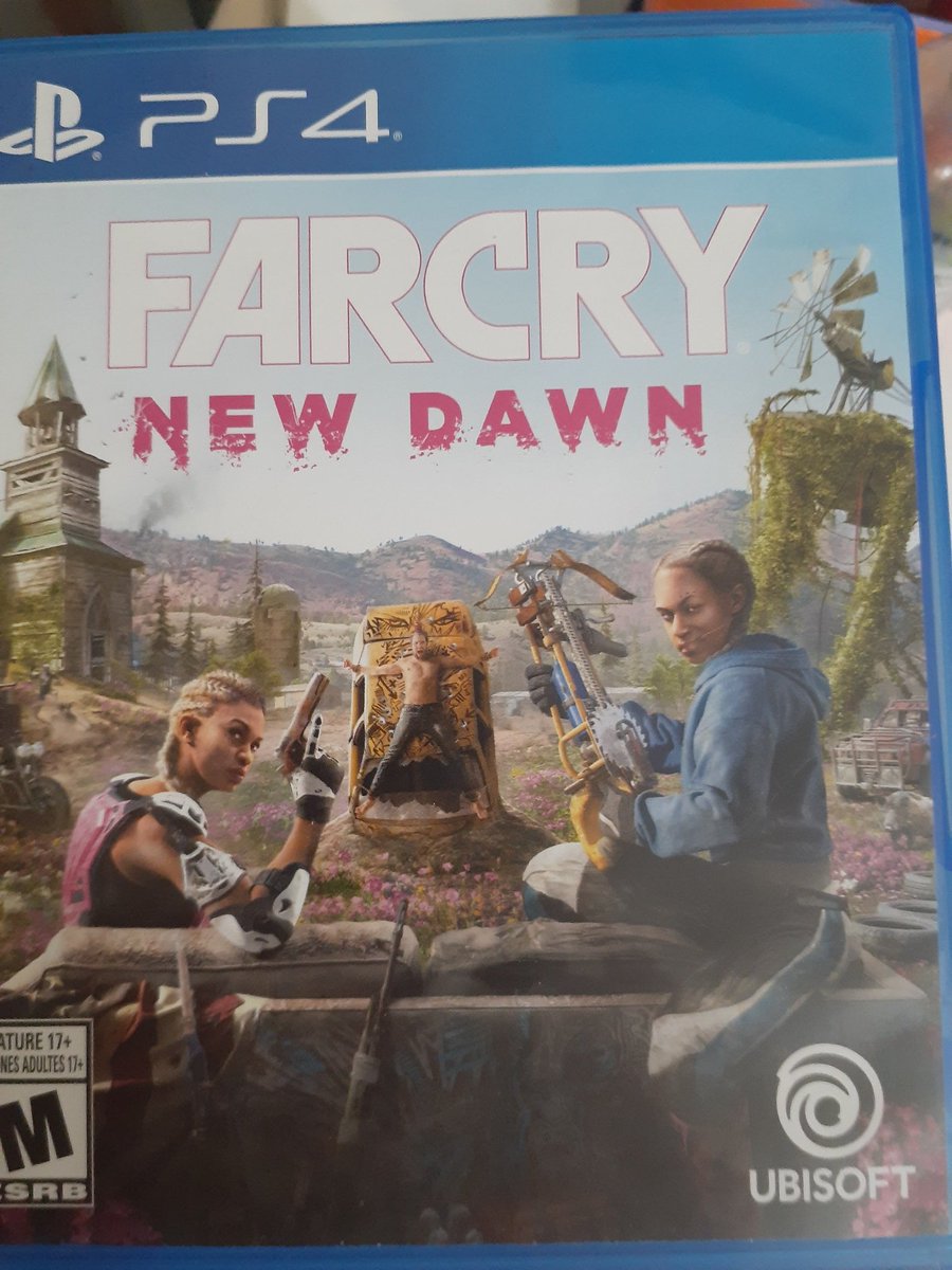 Chasemadgamer's tweet photo. Game # 17 of Playstation 4 Collection 
Far Cry New Dawn
Released in 2019
It is a FPS and is a spin off and sequel to Far Cry 5. 
Published by Ubisoft

#FarCryNewDawn #PlayStation #ShareYourGames #GamersUnite #ShowYourCollection https://t.co/C5kTAWhTrI