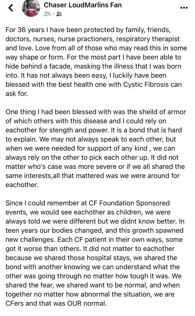 LoudMiamiFan's tweet photo. #PAINISLOVE #STRONGERTHANlife #RIPMYFRIENDS #CYSTICFIBROSISLIFE #letsgetlouder https://t.co/C76X9b854E
