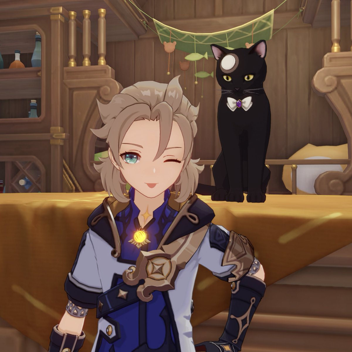 Sefa0913's tweet photo. The Prince and the Prince : P
#GenshinImpact #Albedo https://t.co/L9QTLx3LOG