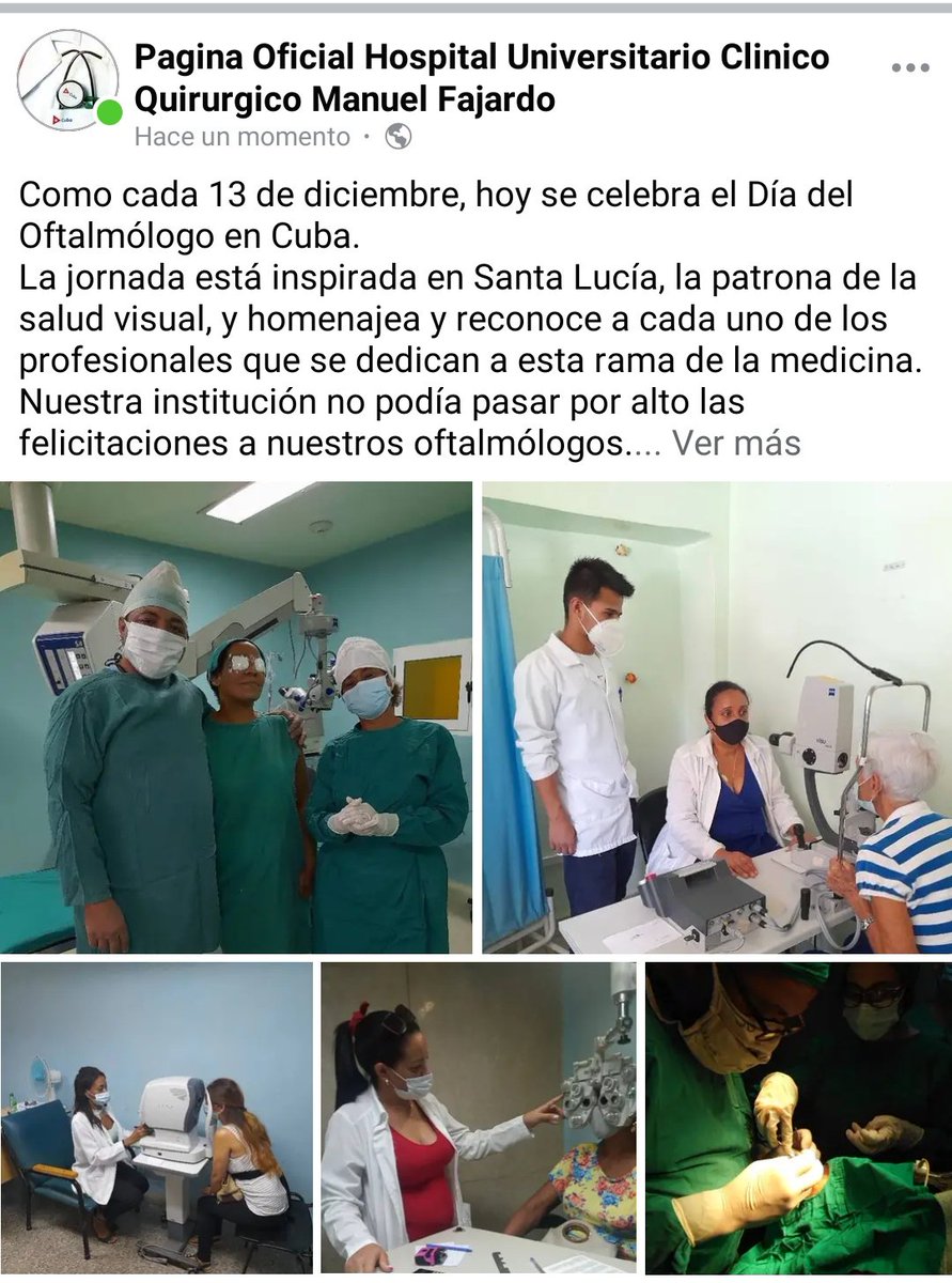 Hospital Clínico Quirúrgico Manuel Fajardo (@hcqmanuelf) on Twitter photo 