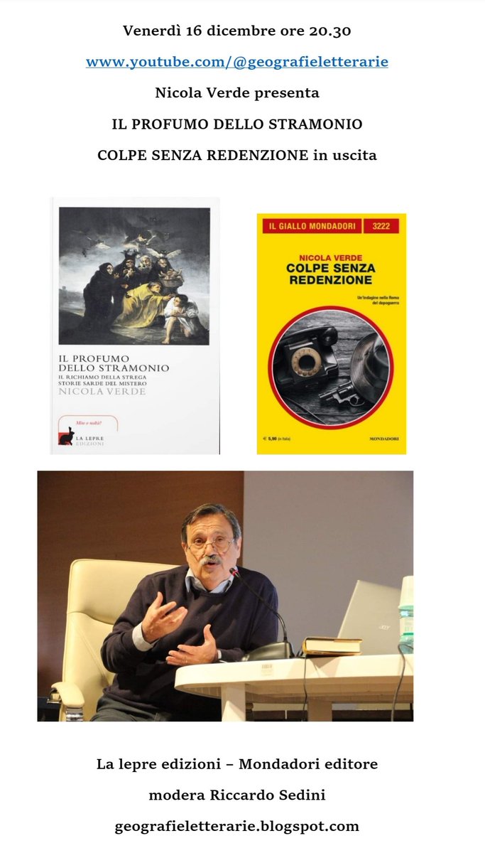 Nicola Verde è uno che sa scrivere