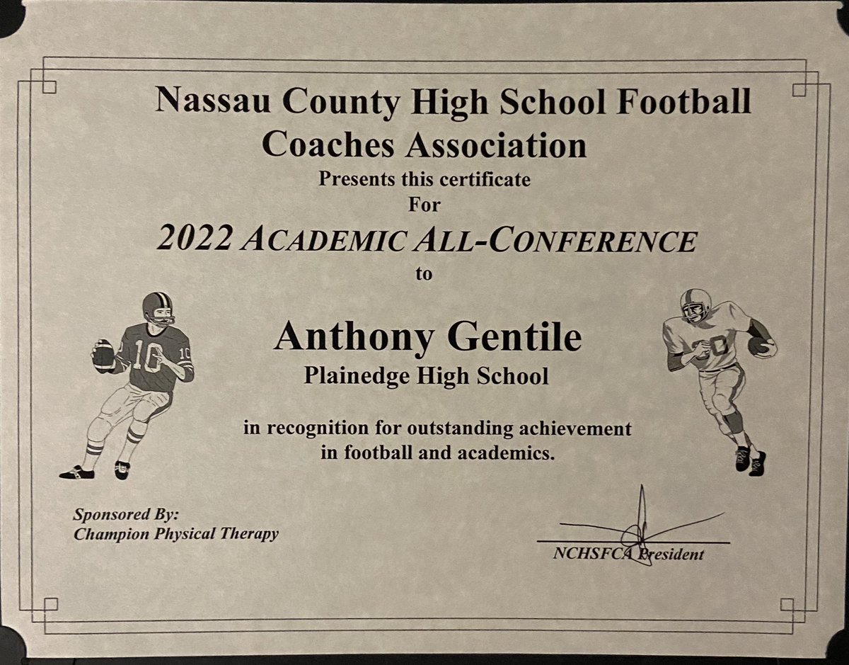 Anthony3Gentile's tweet photo. Proud to be named All-County and Academic All-Conference! https://t.co/PWEjjRYCYE