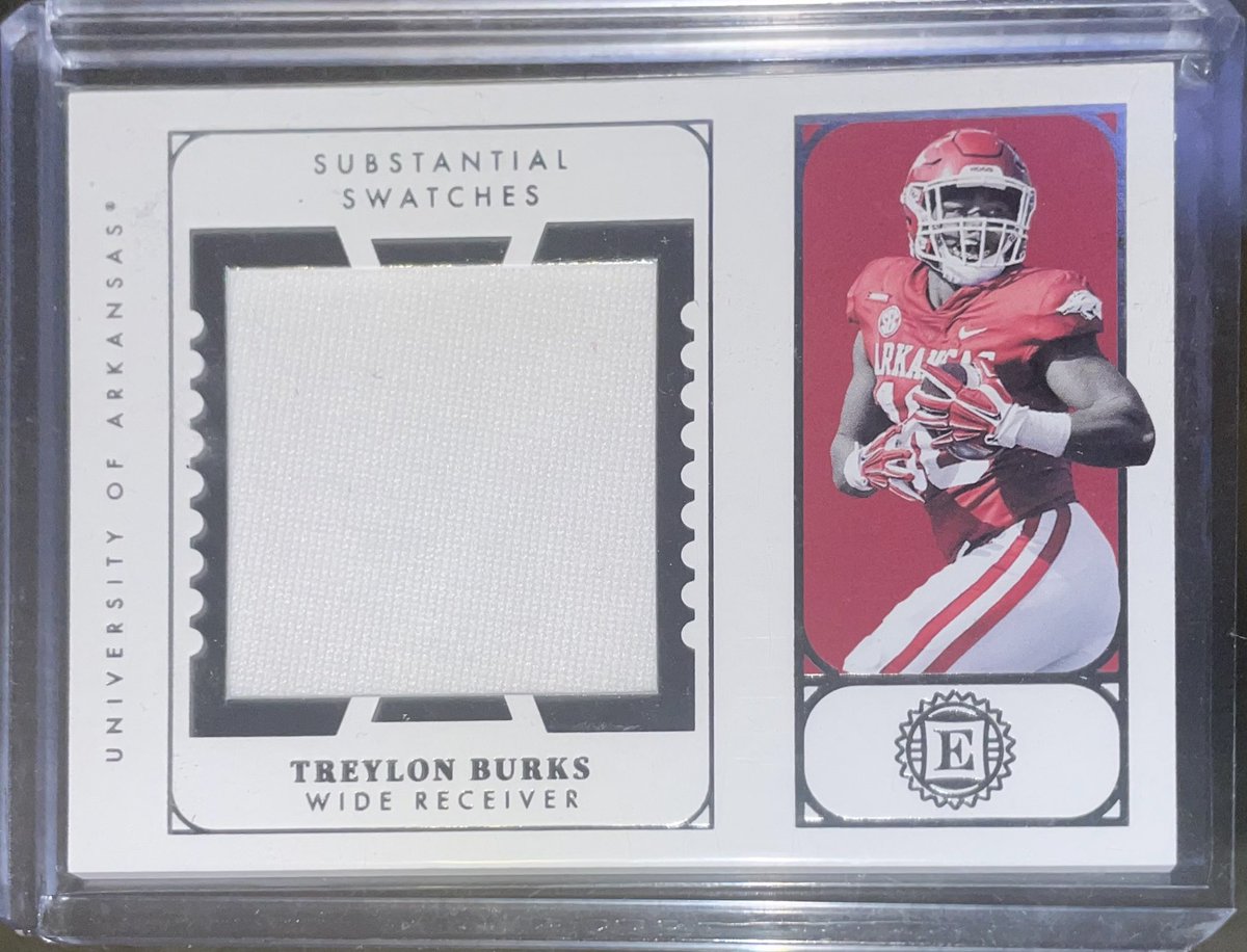 TheRealPres10's tweet photo. Bonus if we hit 5️⃣0️⃣0️⃣ - winner also gets a Treylon Burks rookie jersey card.  ‘Tis the season 🎄 https://t.co/H877rZM32s
