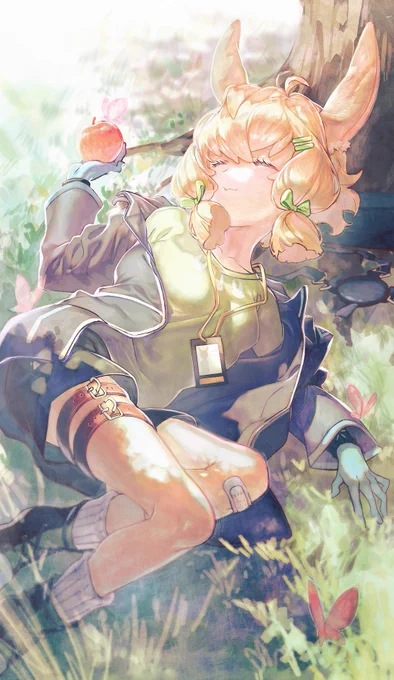 左が約1年前に描いたクルース! 