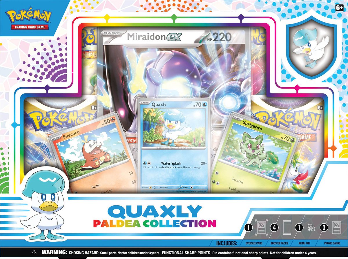PokemonDealsTCG's tweet photo. Paldea Collection now available for Preorder on Amazon! https://t.co/99gac8kO52

#Pokemon #PokemonTCG #PokemonScarlet #PokemonViolet https://t.co/GkxoHDpV78