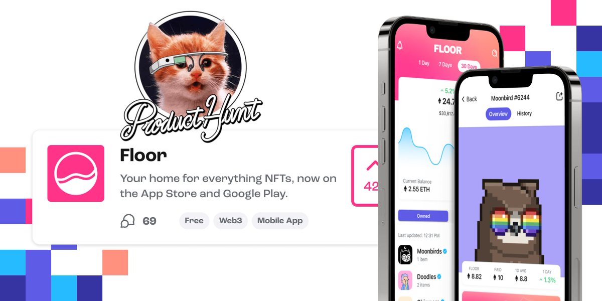 rally_xyz's tweet image. We’re officially LIVE on @ProductHunt! 😻

We would be honored if you took the time to support us on Product Hunt, share your Floor story in the comments, &amp;amp; share this link below.

As always, your support makes a real impact, &amp;amp; we're just so thankful!

floor.link/ph