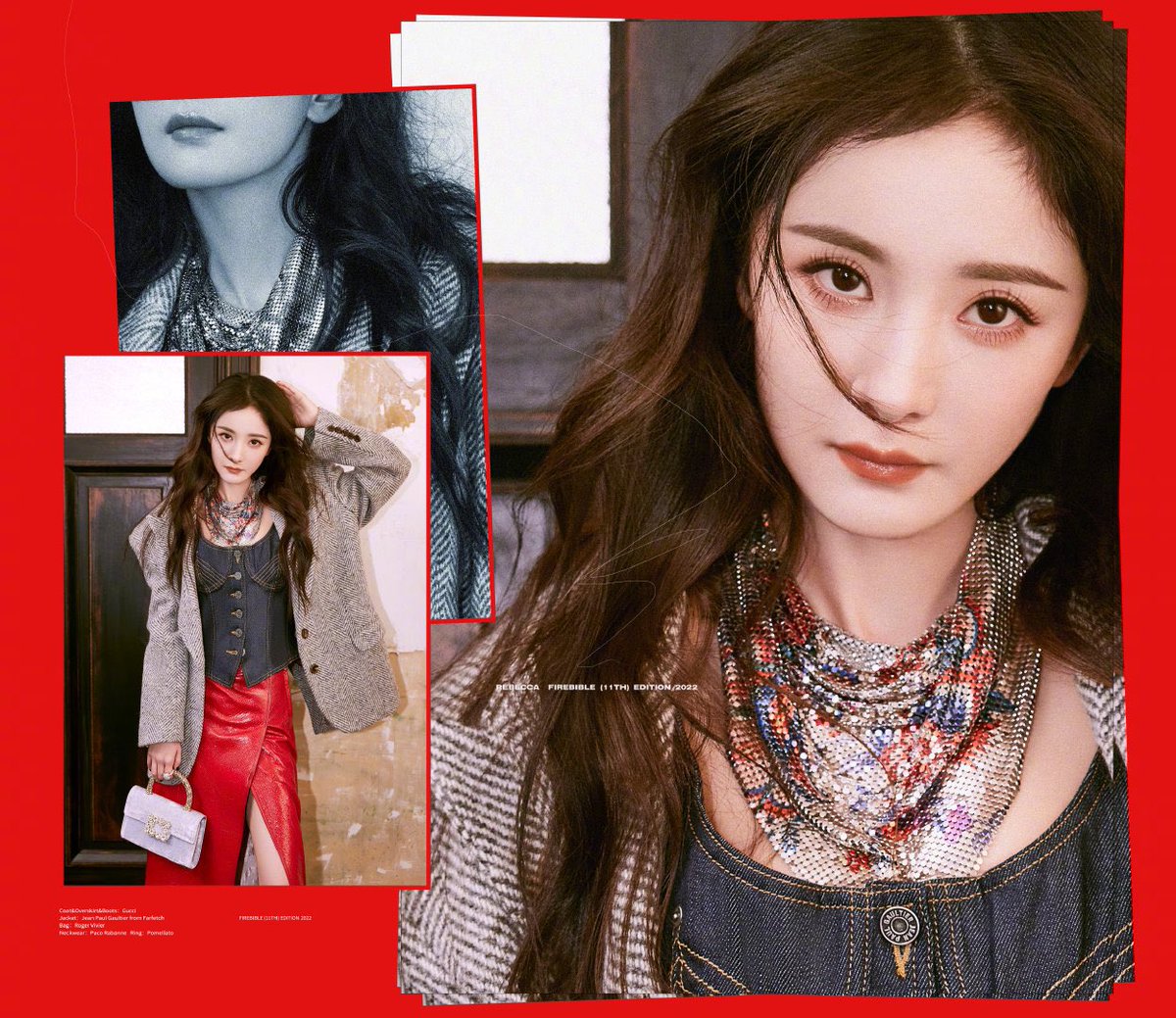 Queenbee_fox's tweet photo. (2/3)
The 11th Anniversary of #FireBible magazine
And 9th years with power #YangMi
You knew she would come, so you picked a snowflake from a bud, walked through the four seasons, and finally gained a warmth in winter. https://t.co/sjlB7oTGyN