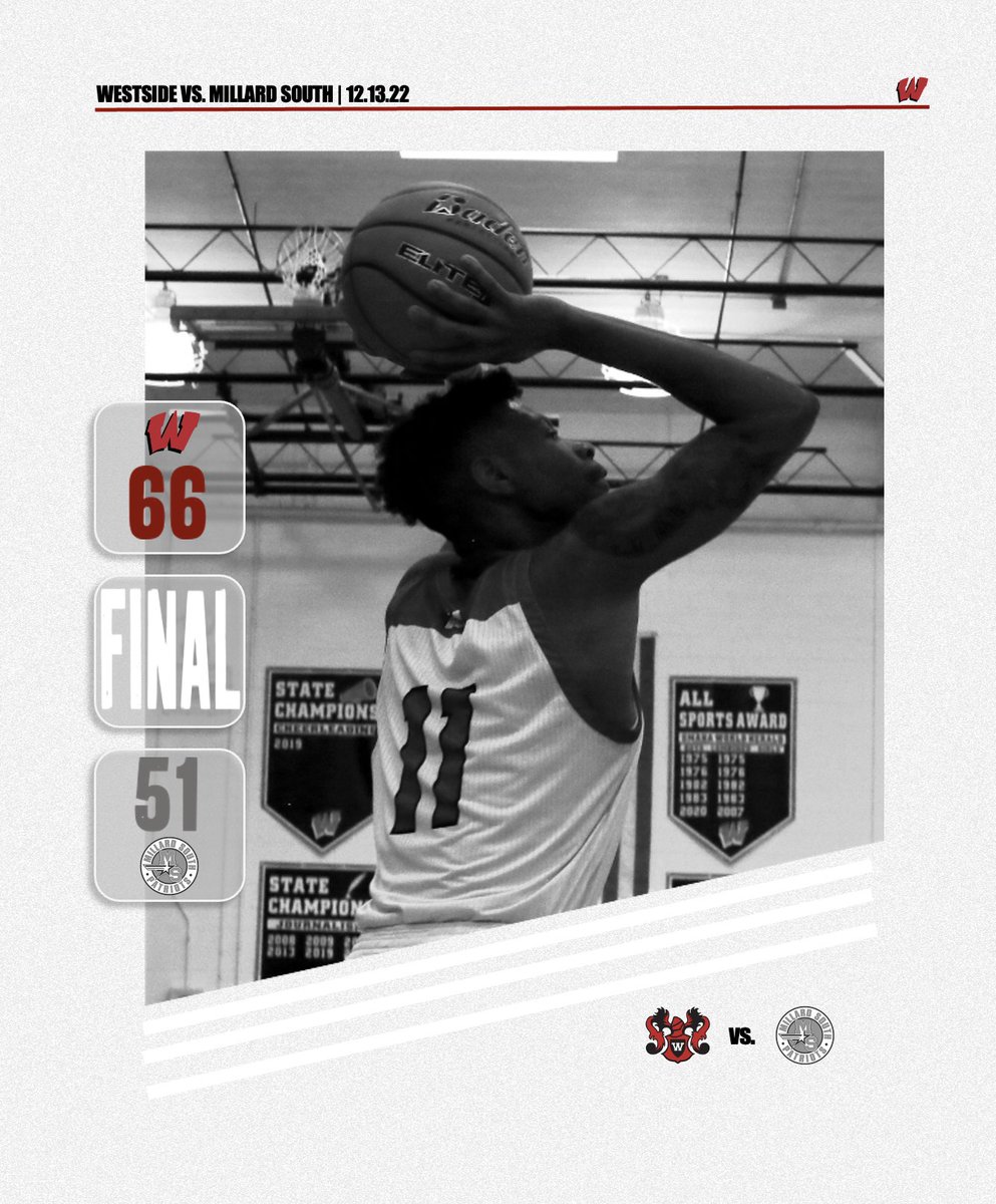 Final from Millard South!

The Warriors have four players in double figures, including senior <a href="/KevinBrown_05/">Kevin Brown Jr.</a> with 12 points, 11 rebounds, and 2 assists. 

<a href="/odvody_tate/">Tate Odvody</a> 15 points
@KevinStubblef17 14 points | 4 rebounds
<a href="/CMitchy11/">CJ Mitchell</a> 14 points | rebounds