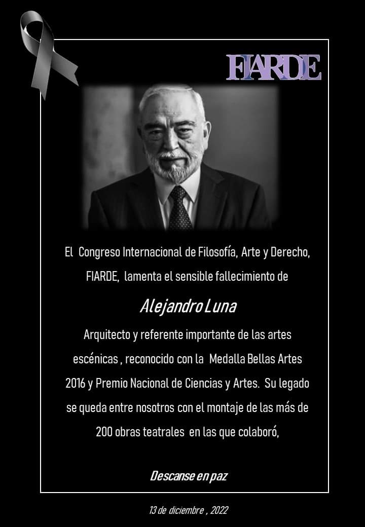 Lamentamos su sensible fallecimiento.