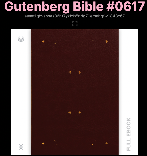 book_io's tweet image. We have been giving away a lot of books! I think we can go bigger. We're giving away 2 Gutenberg Bibles! 

To enter: like, follow, and RT. Then tag a #Cardano friend! 

If you win, you can decide if you're gonna share with your friend.🎁
#OGBookClub #nfts #bookholidays
