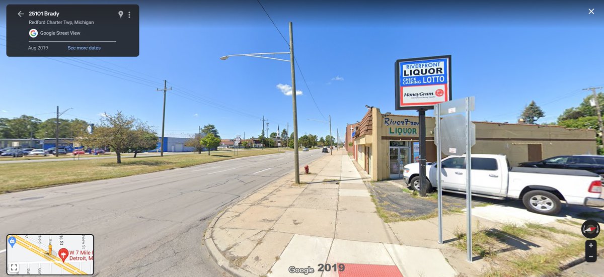 Detroit Street View on Twitter "Detroit, Grand River & Brady, 1960's2019. The old Redford Inn