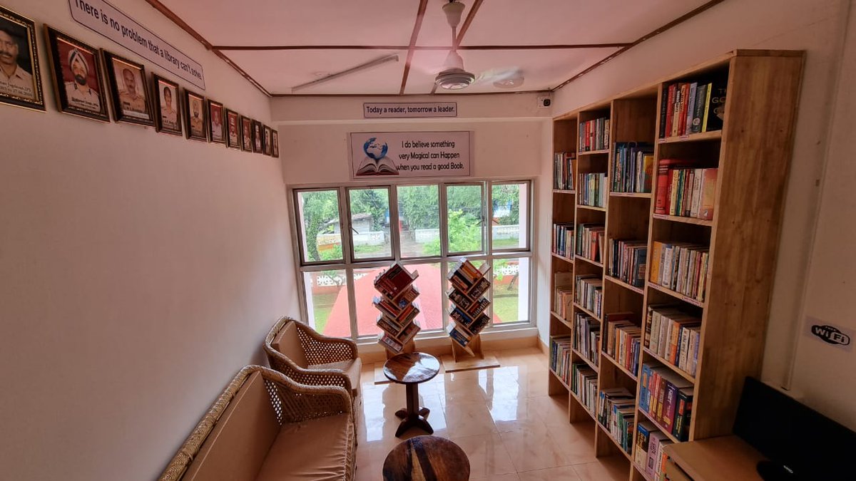 SP_Nicobar_ANP's tweet image. On 10/12/22 Shri. Neeraj Thakur, IPS, DGP A&amp;amp;N Police inaugurated Dr.B Srikant Police Library for the welfare of tribal population and Police staff of Car Nicobar Island. Library have reading material on all subjects -current affairs, competitive exams .
@MediaRN_ANI @DGPANIslands