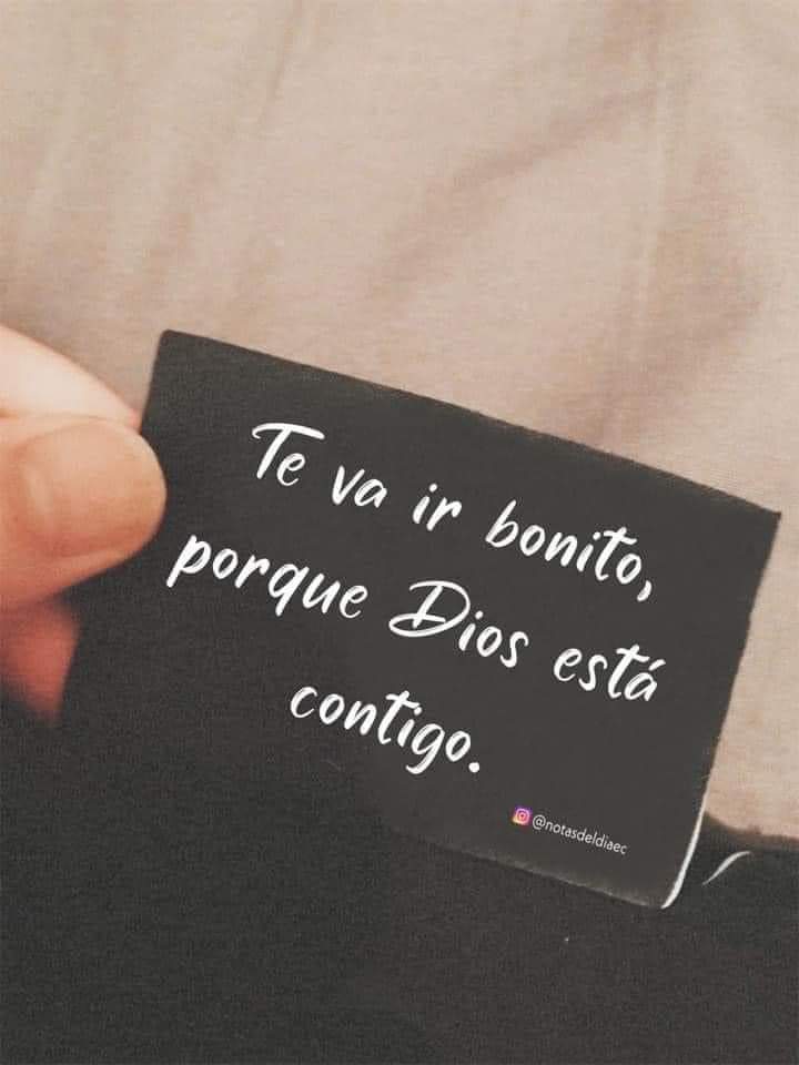 Te va ir🚦bonito porque Dios😇🙏👼está contigo❤
#Tevair🚦
#bonitoqorqueDios😇🙏👼
#estácontigo❤