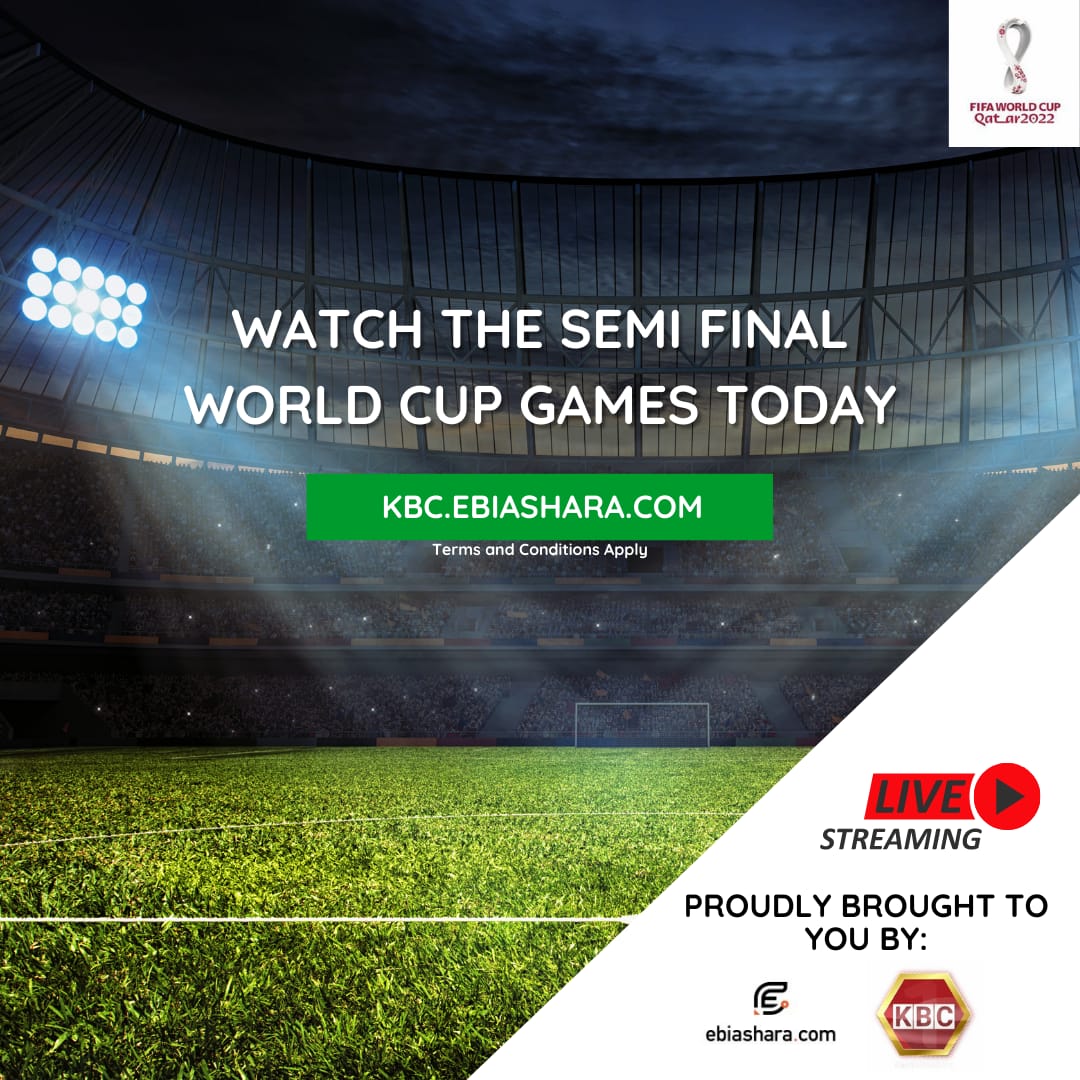 Still haven't signed up to watch the world cup matches via KBC’s online streaming app for only KES 50 per match? What are you waiting for? To access the app, visit this link: KBC.eBiashara.com #WorldCup2022