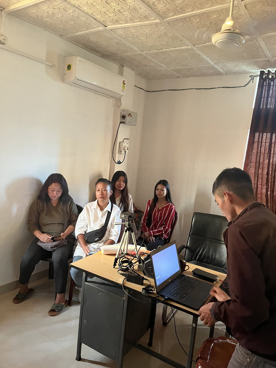 BjpDimapur's tweet photo. BJP Dimapur District successfully participated NAMO App workshop cum Training at District Office Dimapur organised by NAMO App Headquarter Team, Delhi. Shri. Ponasosang Ao conducted the Workshop cum training #HamaraAppNaMoApp #NaMoInNagaland #NaMoinDimapur https://t.co/G9OuGGIysY