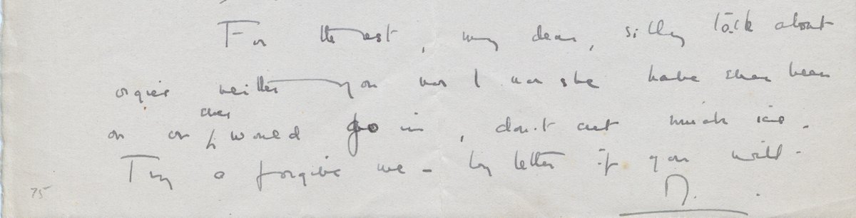UVicButts's tweet photo. A favourite line from Butts's letters to Goldring? Gossip, of course. Orgies, or lack of. Letter sent from Paris, late 1920s: "For the rest, my dear, silly talk about orgies written you nor I nor she [Goldring's wife] have ever been on or ever would go in, don’t cut much ice." https://t.co/H0YF0queu8