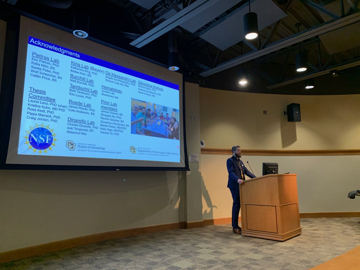 Eric Pietras (@pietras_eric) on Twitter photo And with a final slide <a href="/Taylor_S_Mills/">Taylor Scott Mills</a> wraps up his <a href="/CUAnschutz_Immu/">University of Colorado Immunology</a> PhD thesis defense like a pro! Congratulations Dr. Mills!!! And with a final slide <a href="/Taylor_S_Mills/">Taylor Scott Mills</a> wraps up his <a href="/CUAnschutz_Immu/">University of Colorado Immunology</a> PhD thesis defense like a pro! Congratulations Dr. Mills!!!