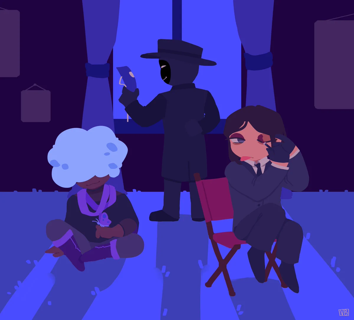 Guiser, Poisoner and Mafia are getting ready for the grand opening! 