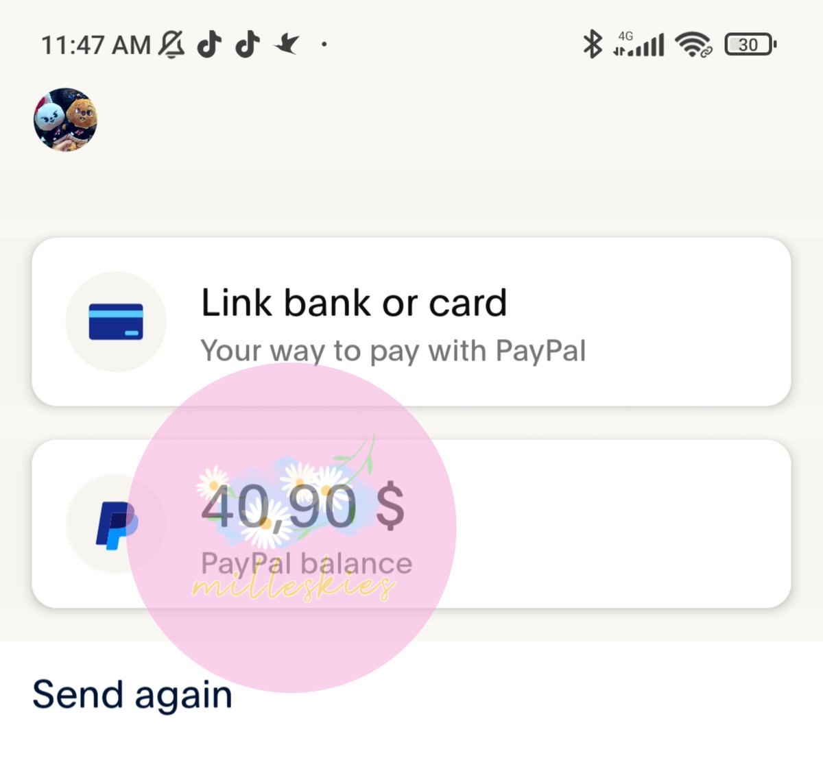 milleskies's tweet photo. WTS SALDO PAYPAL
Ready 40.90$
Rate 15.100

F&amp;F LOCAL 
BCA 

Hati-hati penipuan pake akun kloning ! 

-
wts wtb cv wd topup saldo paypal https://t.co/ZNZy1xQkaD