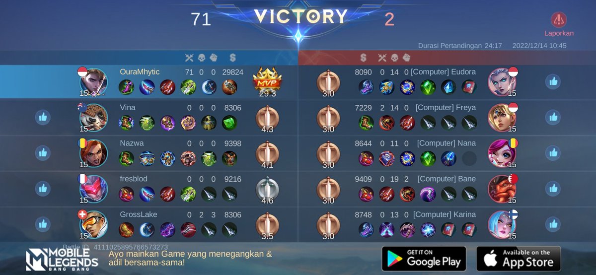 AD12_AN's tweet photo. Ayo bergabung dengan tim saya, tantang semua Player MOBA terbaik bersama! 
https://t.co/yegBAFqtuT https://t.co/C0DzBBcEcn