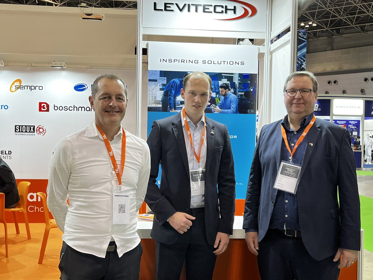 LevitechBV's tweet photo. Levitech is present at the Semicon Japan show as part of the Holland pavilion! Please come and see us at booth 3009. https://t.co/0K4IRGwrnW