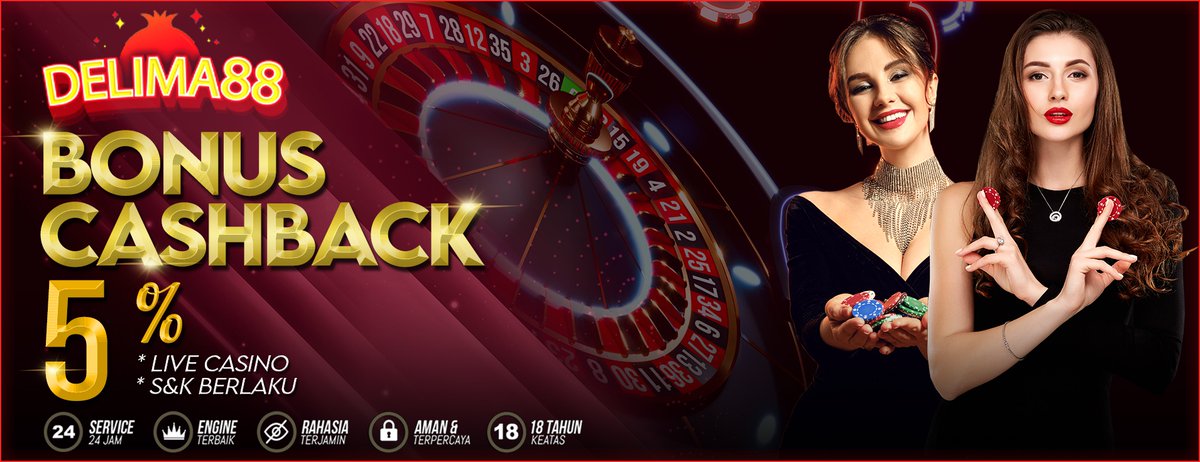 Delima88Gacor's tweet photo. Claim sekarang juga Bonus CashBack 5% yang dibagikan setiap minggunya dengan hitungan pembagian yang pastinya cuan untuk dompetmu! Daftar Sekarang - https://t.co/Jk2rGcRPSI

#delima88 #slotpulsa #slotantirungkad #slotonline #slotgacor https://t.co/Qr3SrtIu8I