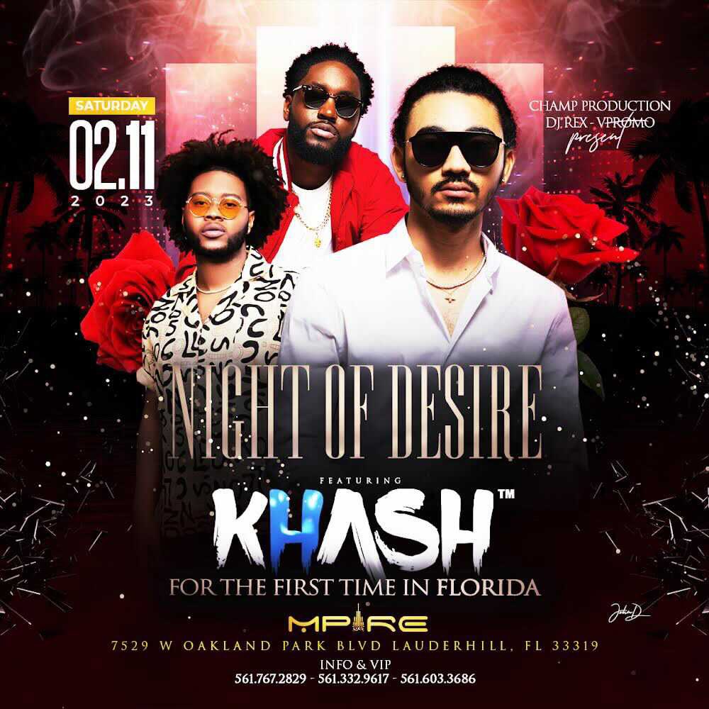 legrandpapi's tweet image. FLORIDA FEB. 11TH 2023 @khash_empire #pagenmouvmansankhash