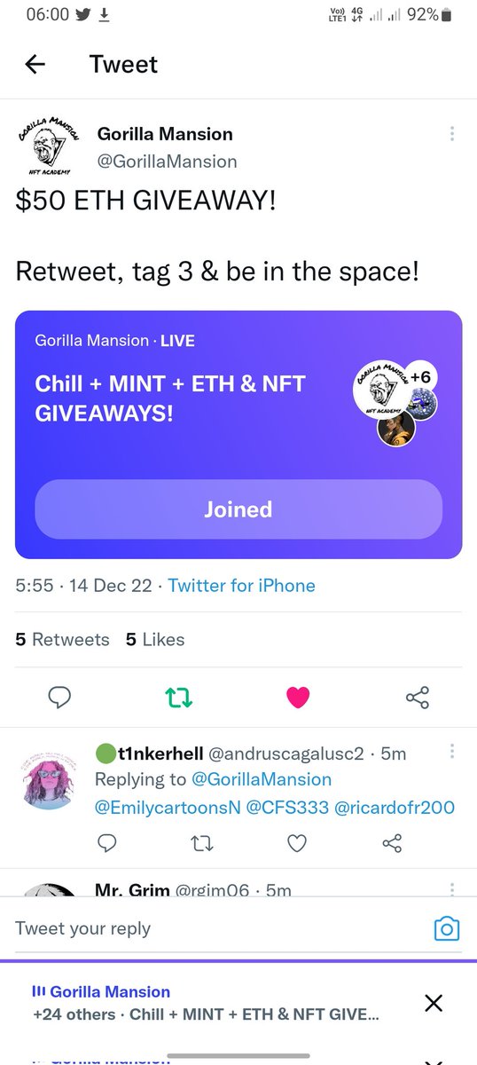 ThePlugBigWin's tweet photo. @GorillaMansion Good like peeps 💯😁 https://t.co/H0AUIQsiHU