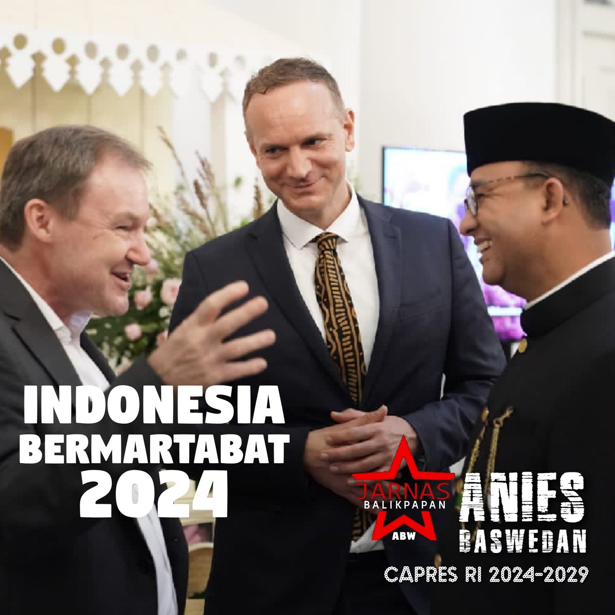 arifbalikpapan1's tweet photo. Anies akan membawa Indonesia Lebih bermartabat di 2024. 

Yang setuju RT Like Yukkk 

#AniesPresiden2024 
#AniesPresidenRI2024 https://t.co/3muSKOpR1C