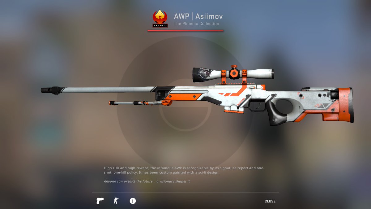 Criistvan's tweet photo. 🔥 CS:GO GIVEAWAY 🔥

🎁 AWP | Asiimov ($65)

 TO ENTER:

✅ Follow me 
✅ Retweet
✅ Tag a friend

⏰ Giveaway ends in 72 hours!

#CSGO #CSGOGiveaway https://t.co/HnlEWvewK1