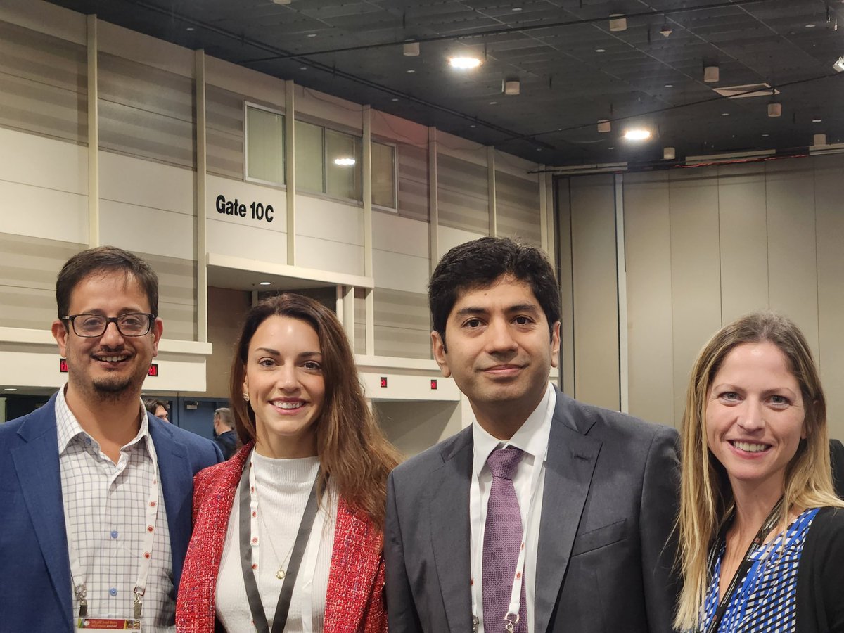 yazansamhouri's tweet photo. We met old friends,mentors, mentees and now rising hematologists, made new friends and enhanced our collaborations! Overwhelmed by the new ideas inspired by #ASH22 and can’t wait to bring it to fruition!Until next time  @ASH_hematology! @MegLanger @DeannaHuffmanDO  @chahine_zena https://t.co/FbkJT2ifkl