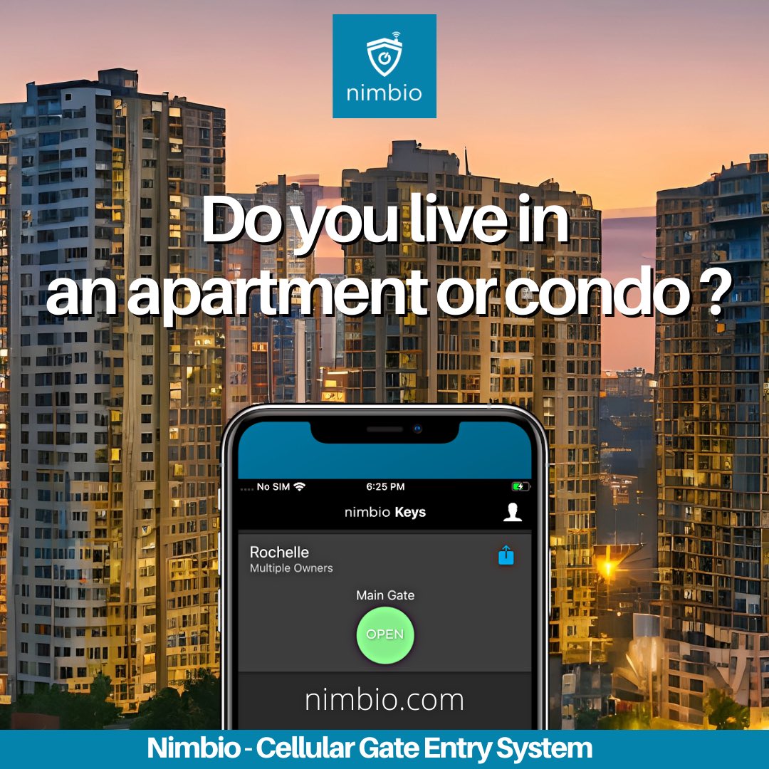 Live in an apartment or condo? Nimbio offers keyless entry for all buzzer and intercom buildings nationwide. bit.ly/39QIat
.
.#internetofthings #tech #daily #instagood #nfl #smart #smarthome
#travel #lifestyle #life #apartment #realtor #fyp #apartments #apartmenttherapy