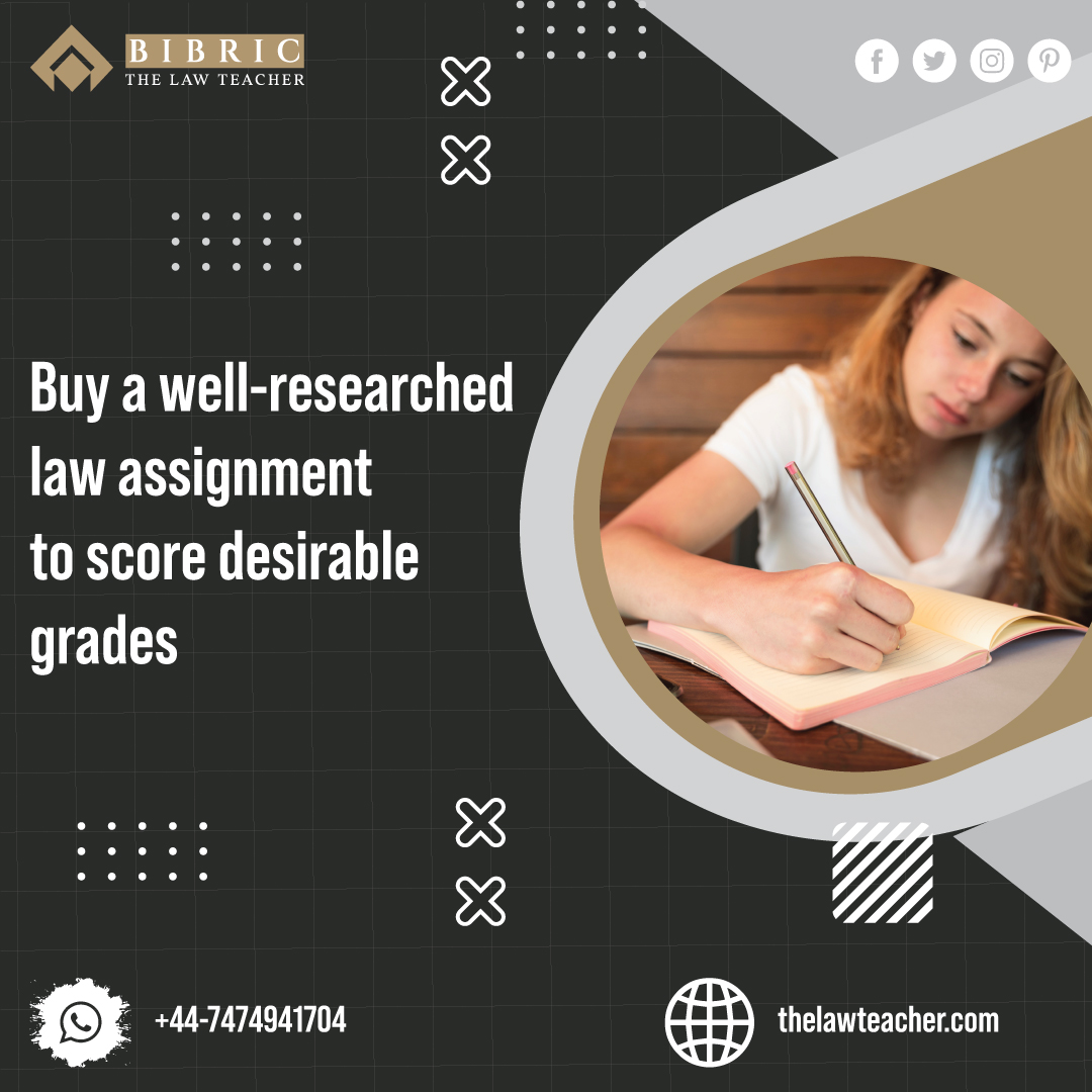 BibricLaw's tweet image. Bibric - The Law Teacher is a one-stop platform where you can buy affordable law assignment and get solutions for all your needs!
Explore: thelawteacher.com/buy-law-assign…
.
Enquire now
:- (+44) 7474941704
:- info@thelawteacher.com

#thelawteacher #assignmenthelpuk #assignmentslondon