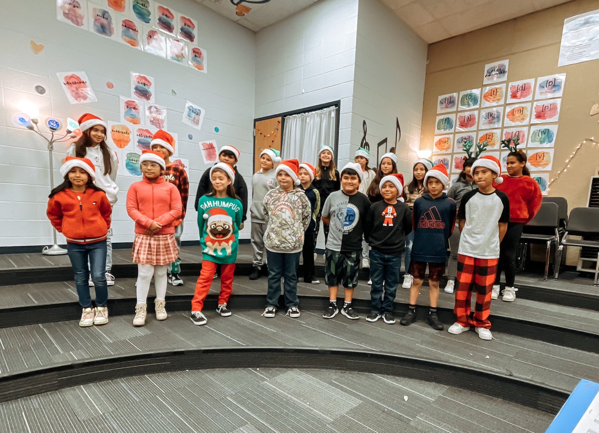 ITChoirRoom's tweet photo. Eventful day at IT. We had special visitors from one of our feeder elementary schools, tacky Tuesday, AND a winter concert. I’m tired! 🤣 I wouldn’t have it any other way! https://t.co/nBajoOJg9u