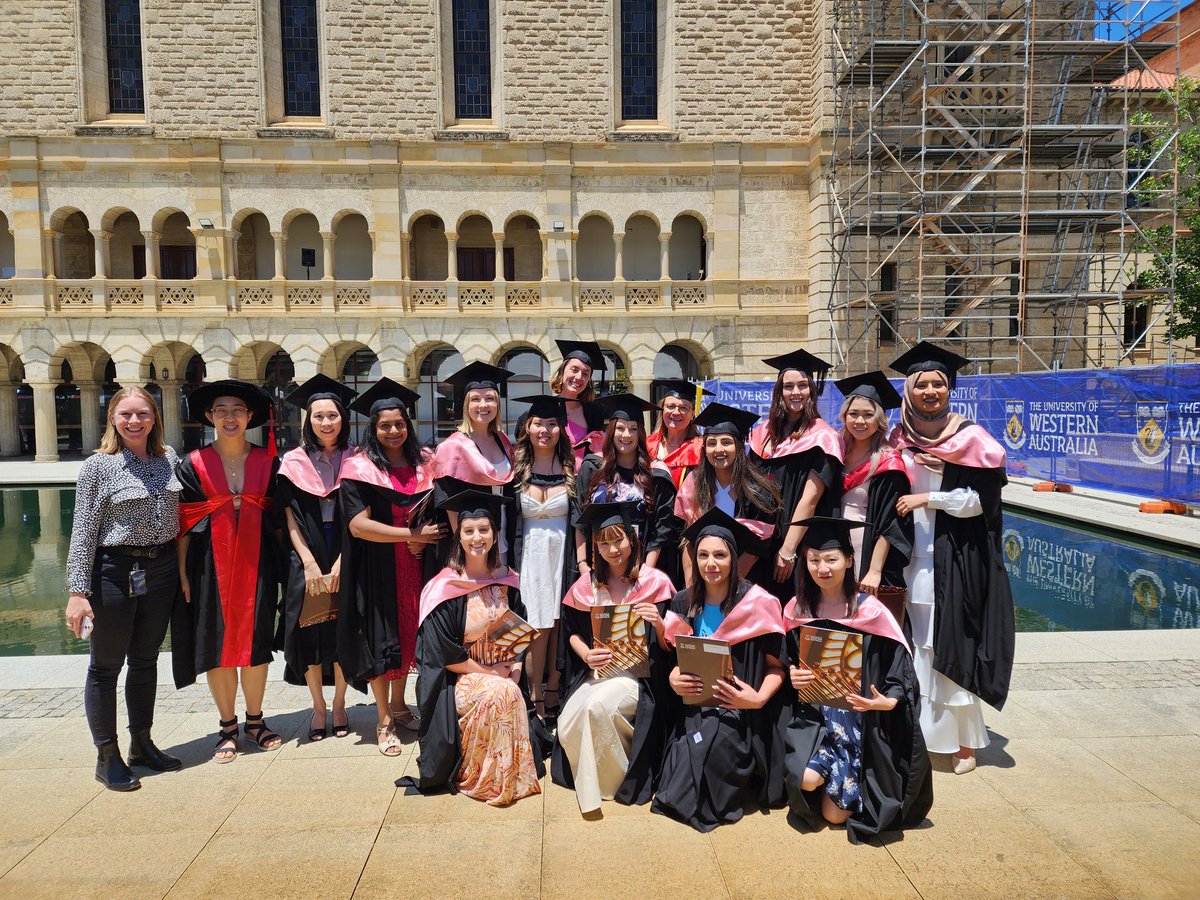 Congratulations to all graduates of MClinAud 2022! Helen Goulios, helmy mulders, <a href="/EmChaff_Aud/">Emma Chaffey</a> and myself are all very proud of you. All the best with your intern year in 2023! <a href="/UWAhumanscience/">UWA School of Human Sciences</a> <a href="/theAuditoryLab/">The Auditory Laboratory</a> <a href="/AudiologyAust/">Audiology Australia®</a>