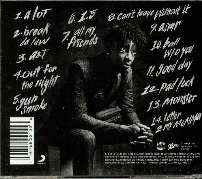XXL's tweet photo. ⬇️ TODAY IN HIP-HOP ⬇️

2018: 21 Savage releases his second album I Am > I Was

What’s your favorite song on here? https://t.co/bp9BVob5qF