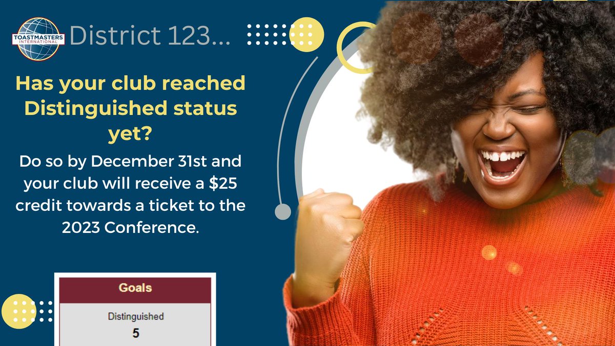 District 123 Toastmasters tweet media