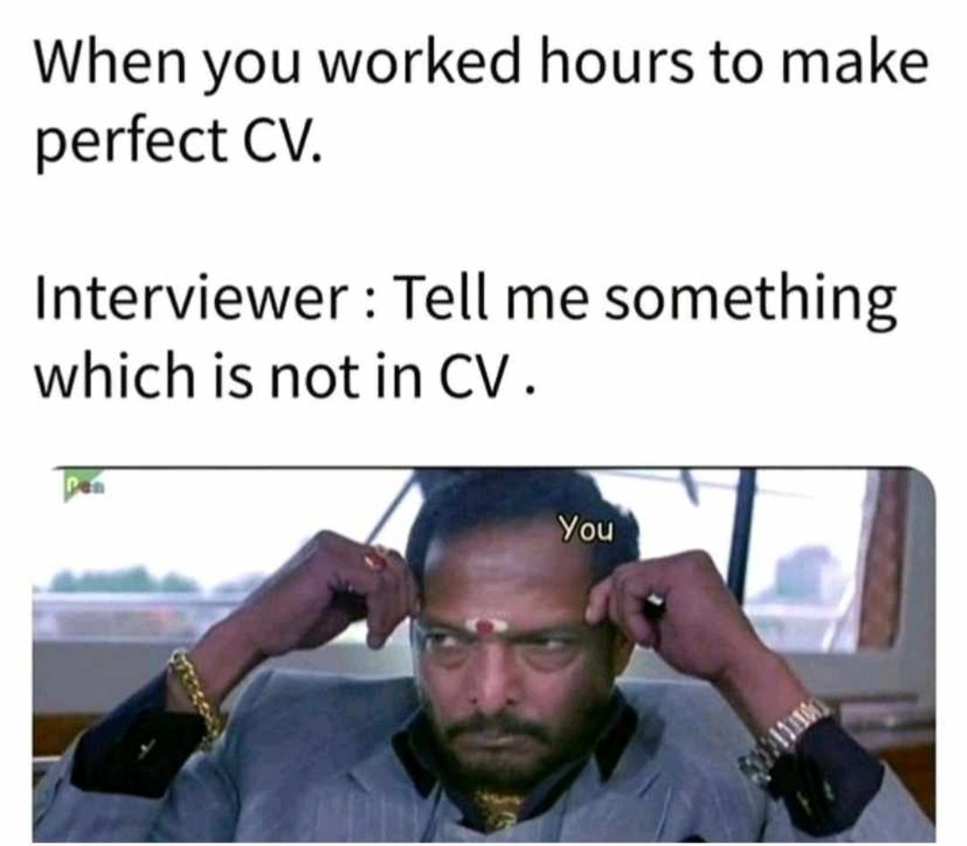 Techiefuse's tweet image. Control... Control Control... 
#interviewtips