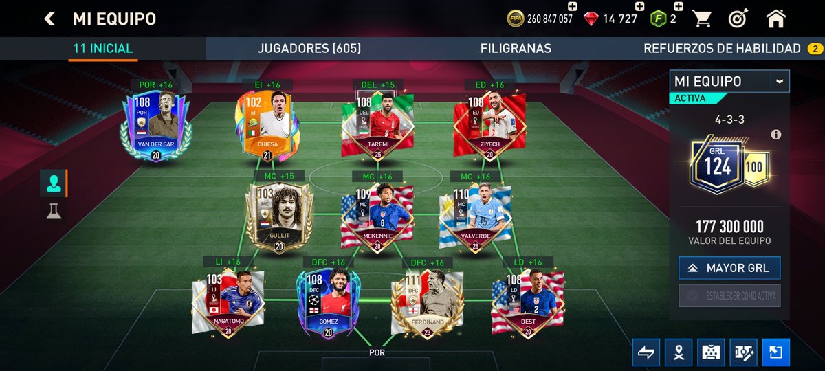 Danielwarrior7's tweet photo. @GolSebastian @tutiofifa @NeuxFM @nitrofm7 @fifagreiff @fifa_droid Este es el mío con algunos parches 
 igual F2P
CON ESOS Milloncitos esperando algún bajón de mercado https://t.co/bhVa3DQBYl