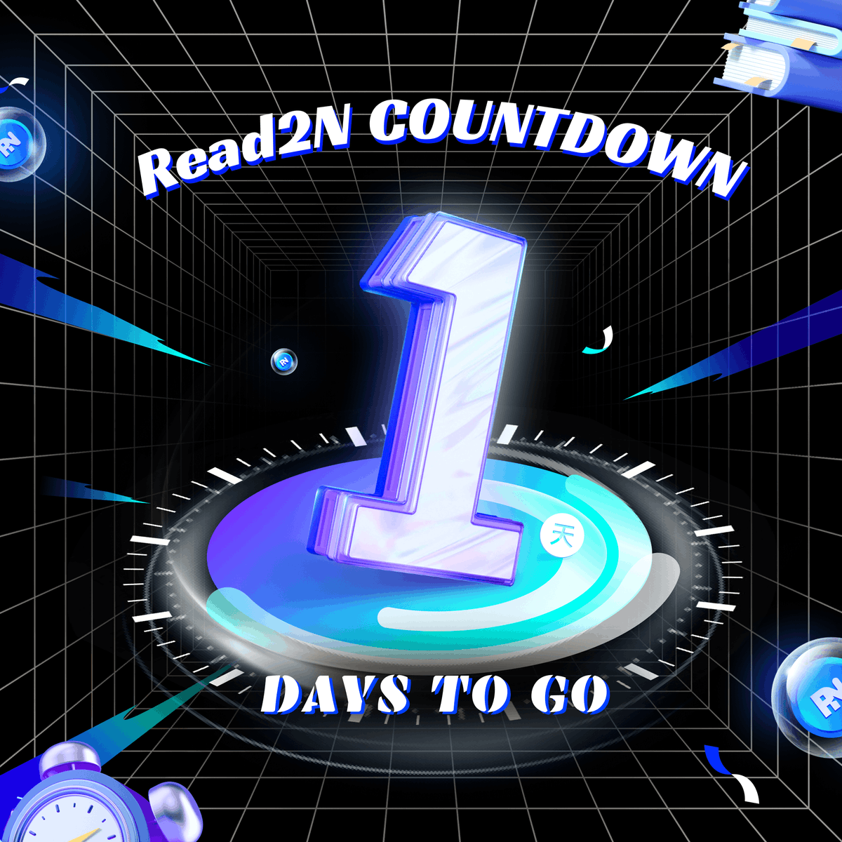 TaleX_chain's tweet photo. Only one day left before #Read2N goes live!! 💥💥

📌
Whitelisted users and those participating in the beta will receive an email tomorrow with the invitation code and download link. Please check your email. https://t.co/UdfvmfLtCr