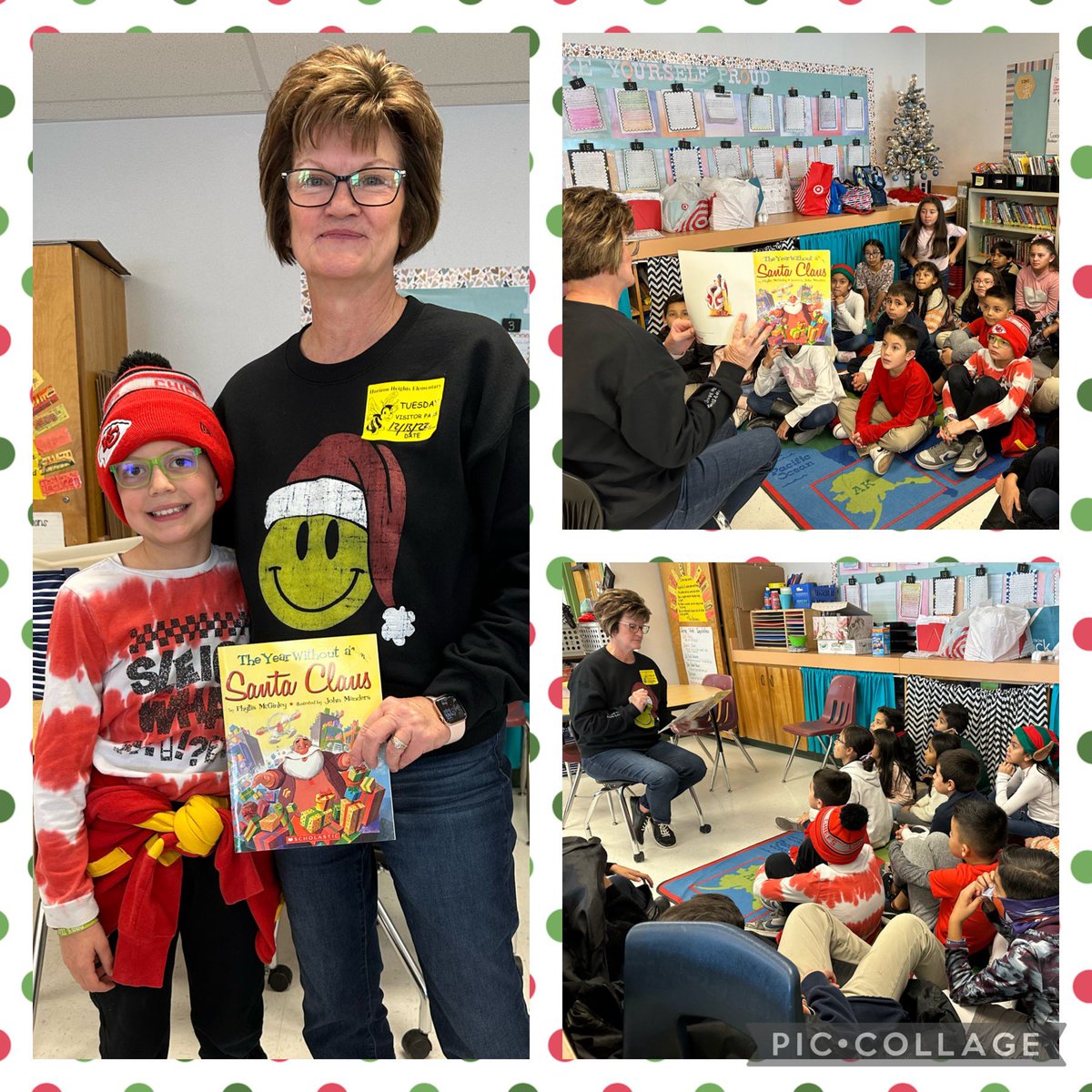Lori Berumen (@lberumen_jce) on Twitter photo What a treat to have our guest reader share a great story and delicious cookies with our class. <a href="/HHeights_ES/">Jenifer Hansen</a> What a treat to have our guest reader share a great story and delicious cookies with our class. <a href="/HHeights_ES/">Jenifer Hansen</a>