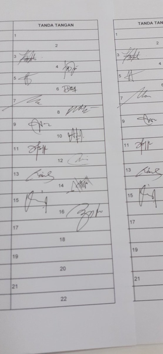 Masih mistery bagi saya Mengapa nomor 1 dan 2 dikosongin 😢 padal melon lagi di jkt48