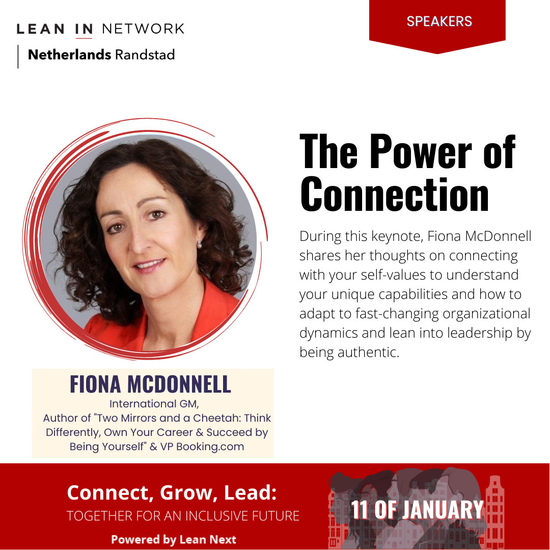 LeanInNL's tweet image. We are delighted to have the wonderful 🎙 Fiona McDonnell joining us at our Conference, "Connect, Grow, Lead: Together for an inclusive future."
Will you be joining us?

lnkd.in/ekqN8X_x

#connectgrowlead #leaninnl #leanin #genderequity #leadership