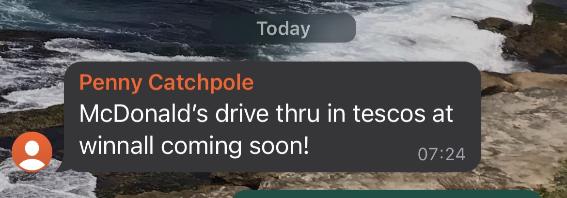 Genuine happiness. 🍔