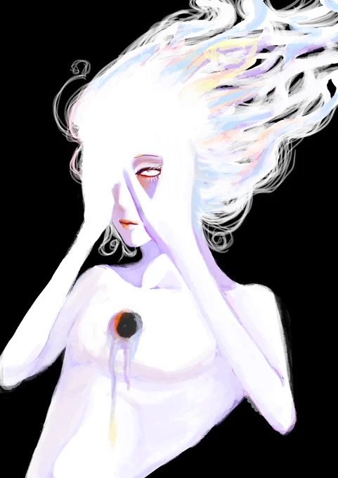 2021年に描いた絵のリメイク版です↓2021版 