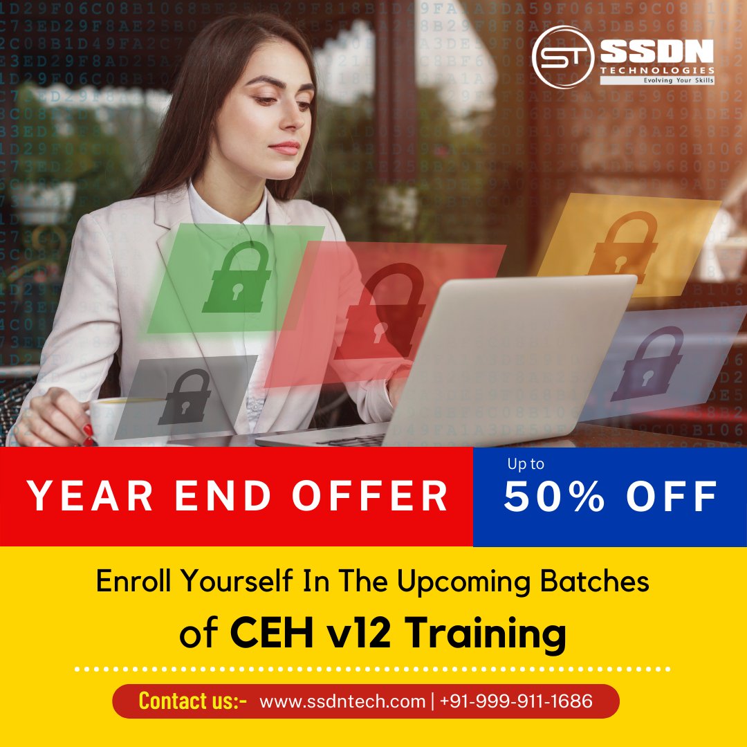 ssdntechnologie's tweet photo. Enroll yourself for the upcoming batch of the CEH v12 Course and move your career in the cyber security field.
Book a demo:- https://t.co/mbwhZFS7ma

#ceh #cehtraining #ethicalhacking #cehcourse #ethicalhackingtraining #cehcertification #cybersecurity #eccouncil #cehcertificate https://t.co/8LyIsSJuIu